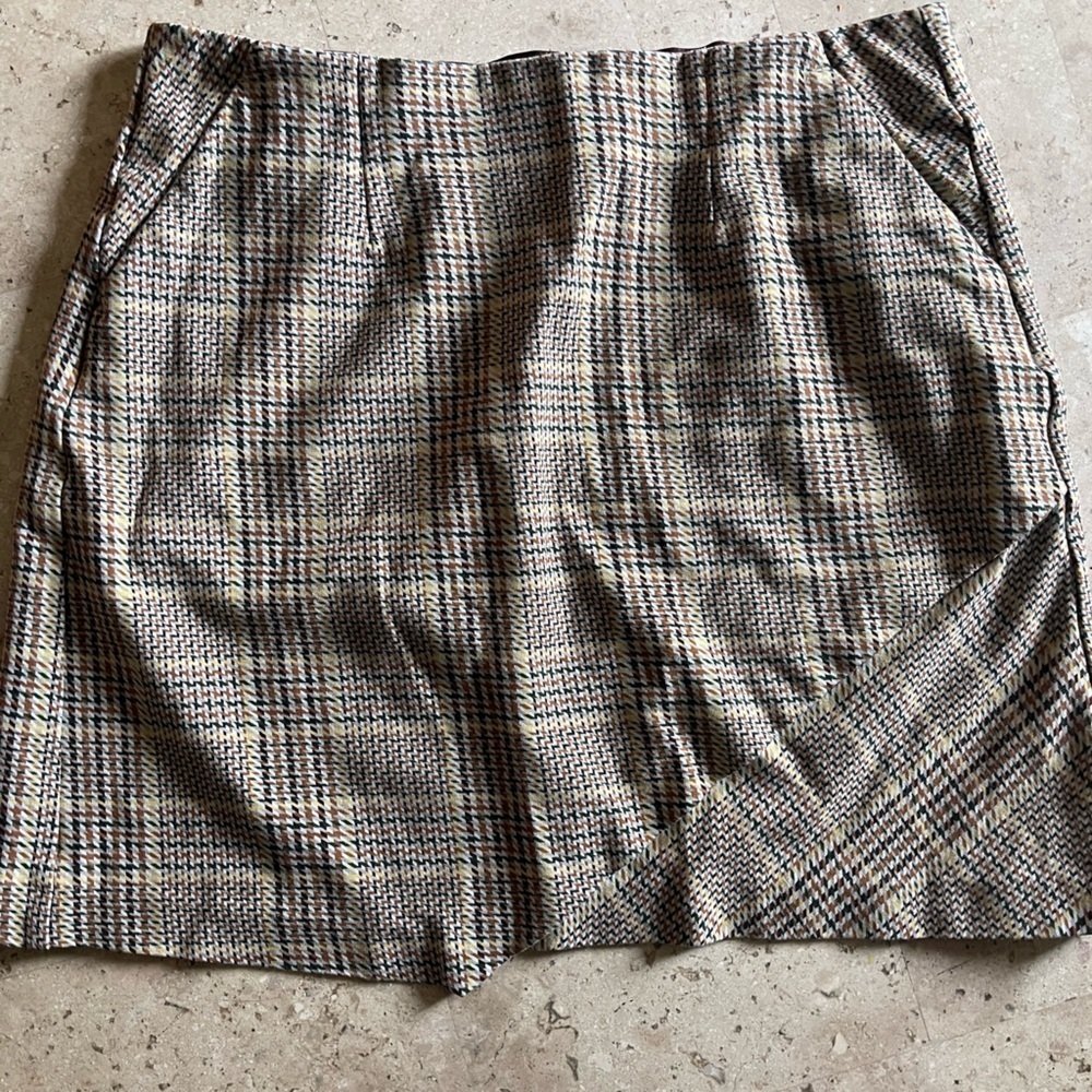 Cabi Plaid Past Time  Women's Skirt